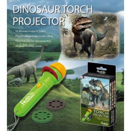 Dinosaur Torch Projector with 24 dinosaur images